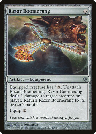 Razor Boomerang [Worldwake] | Dumpster Cat Games