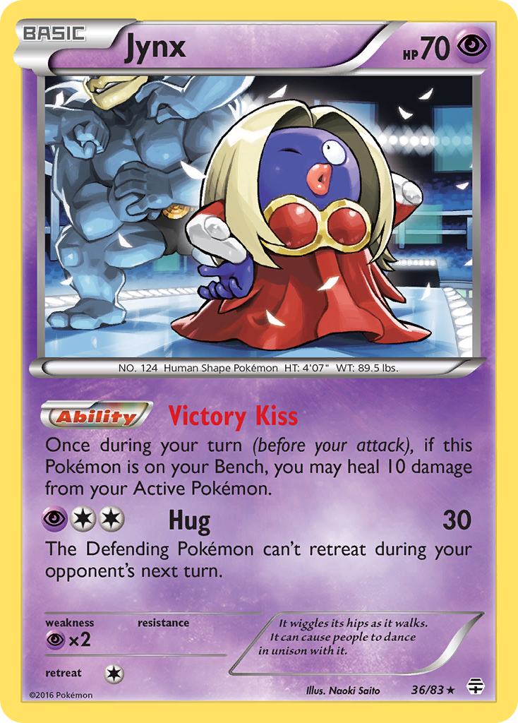Jynx (36/83) [XY: Generations] | Dumpster Cat Games