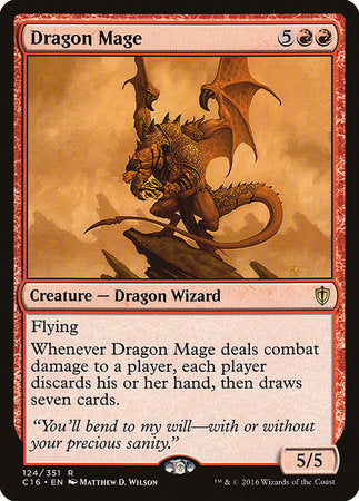 Dragon Mage [Commander 2016] | Dumpster Cat Games