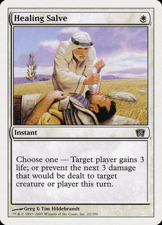 Healing Salve [Eighth Edition] | Dumpster Cat Games