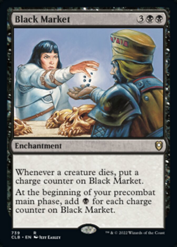 Black Market [Commander Legends: Battle for Baldur's Gate] | Dumpster Cat Games