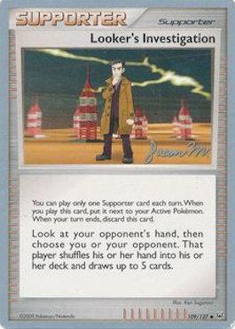 Looker's Investigation (109/127) (Queengar - Jason Martinez) [World Championships 2009] | Dumpster Cat Games