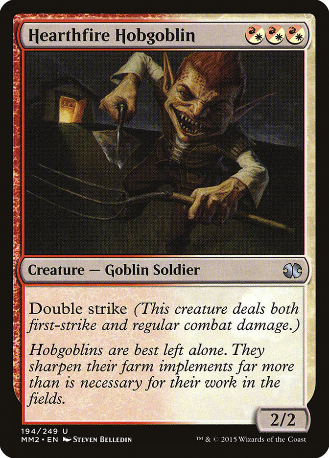 Hearthfire Hobgoblin [Modern Masters 2015] | Dumpster Cat Games