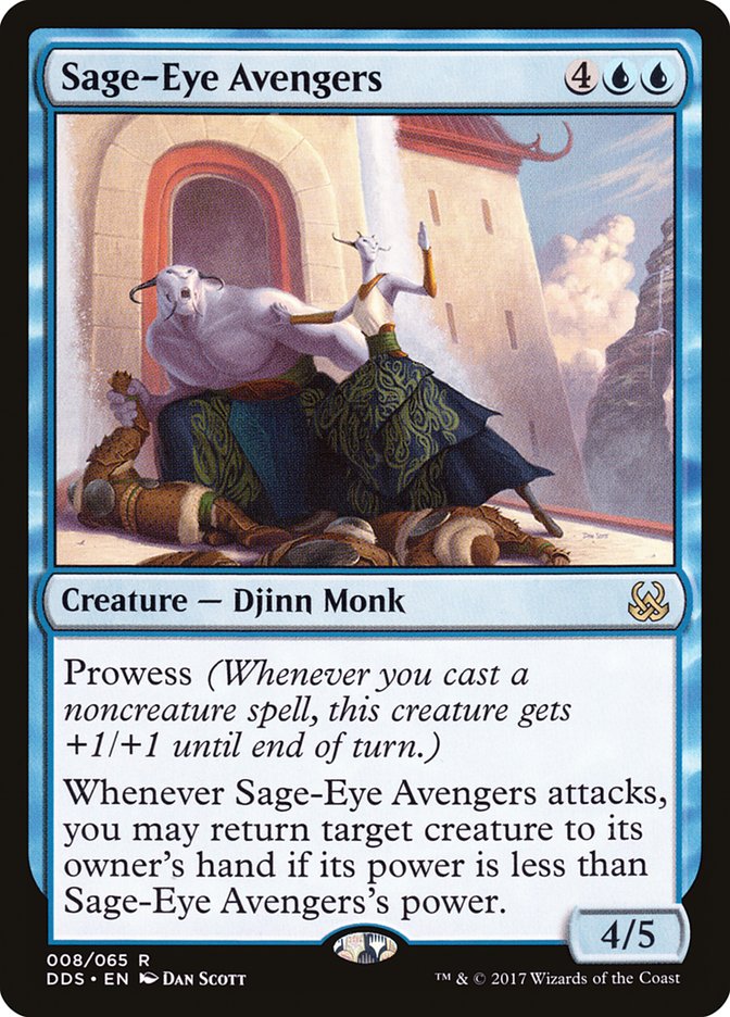 Sage-Eye Avengers [Duel Decks: Mind vs. Might] | Dumpster Cat Games