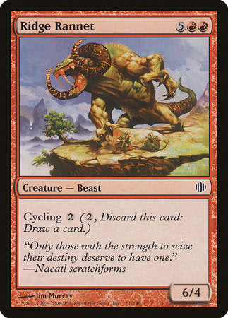 Ridge Rannet [Shards of Alara] | Dumpster Cat Games