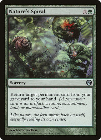 Nature's Spiral [Duels of the Planeswalkers] | Dumpster Cat Games