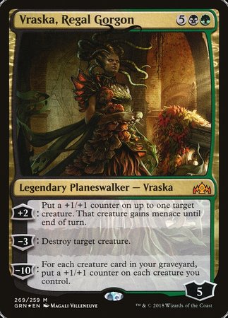 Vraska, Regal Gorgon [Guilds of Ravnica] | Dumpster Cat Games