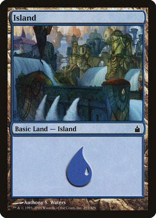 Island (293) [Ravnica: City of Guilds] | Dumpster Cat Games