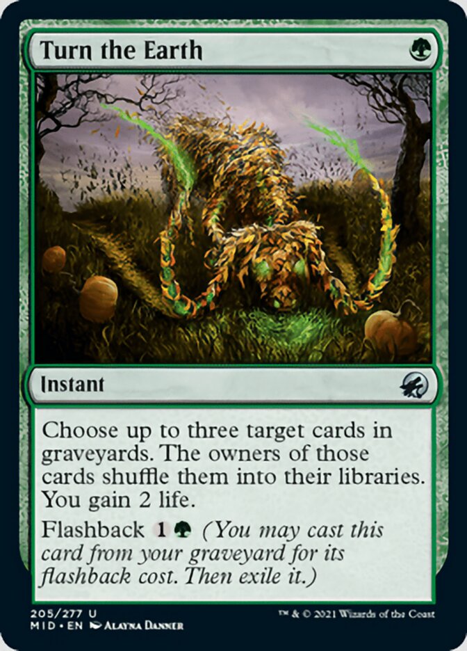 Turn the Earth [Innistrad: Midnight Hunt] | Dumpster Cat Games