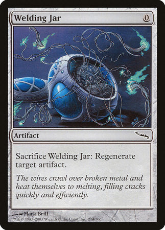 Welding Jar [Mirrodin] | Dumpster Cat Games