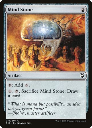 Mind Stone [Commander 2018] | Dumpster Cat Games