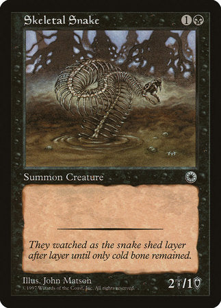 Skeletal Snake [Portal] | Dumpster Cat Games
