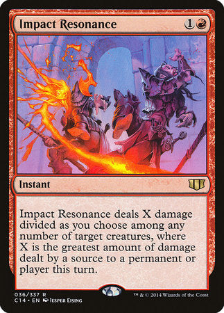 Impact Resonance [Commander 2014] | Dumpster Cat Games