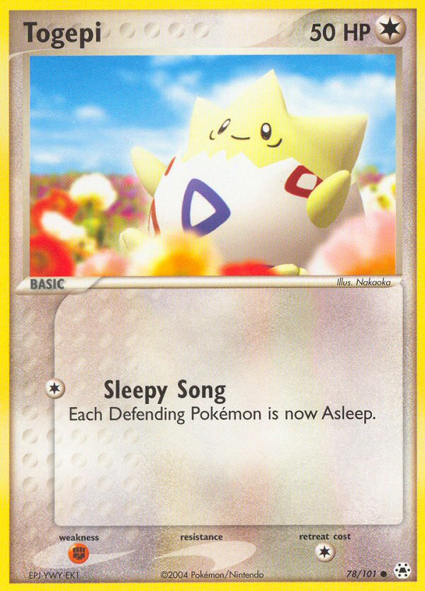 Togepi (78/101) [EX: Hidden Legends] | Dumpster Cat Games