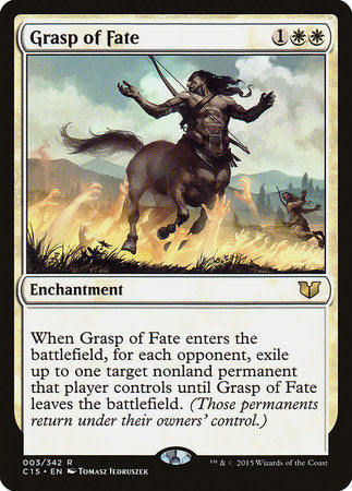 Grasp of Fate [Commander 2015] | Dumpster Cat Games