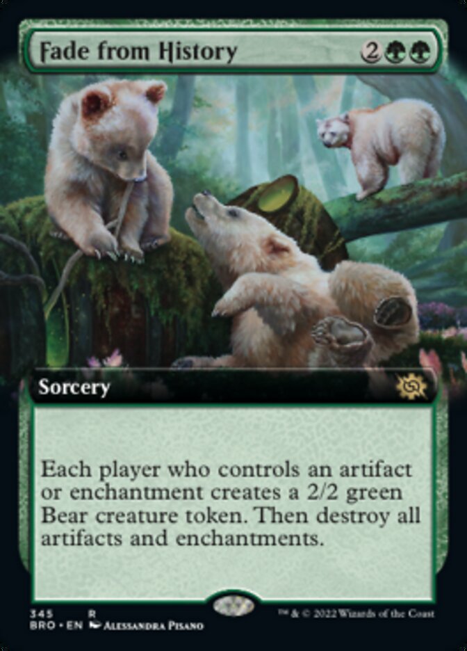 Fade from History (Extended Art) [The Brothers' War] | Dumpster Cat Games