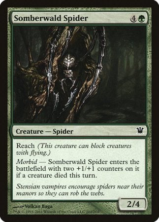 Somberwald Spider [Innistrad] | Dumpster Cat Games