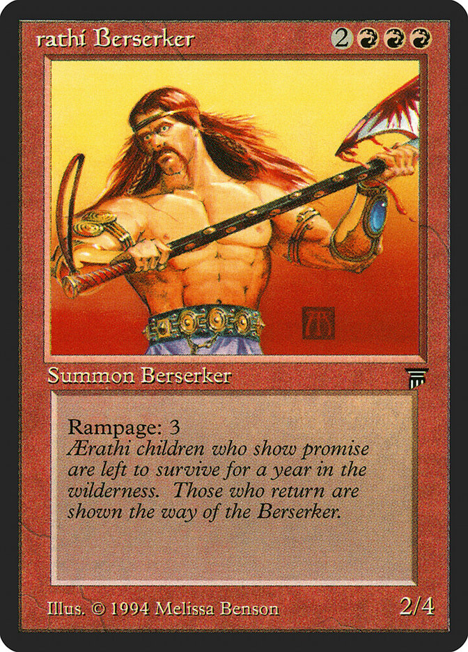 Aerathi Berserker [Legends] | Dumpster Cat Games
