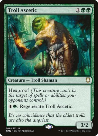 Troll Ascetic [Commander Anthology Volume II] | Dumpster Cat Games