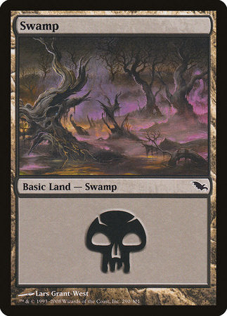 Swamp (290) [Shadowmoor] | Dumpster Cat Games