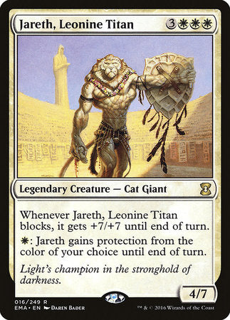 Jareth, Leonine Titan [Eternal Masters] | Dumpster Cat Games