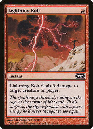 Lightning Bolt [Magic 2010] | Dumpster Cat Games