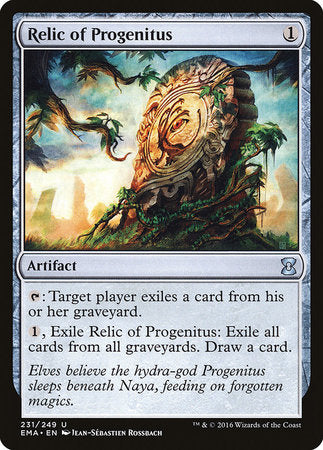 Relic of Progenitus [Eternal Masters] | Dumpster Cat Games
