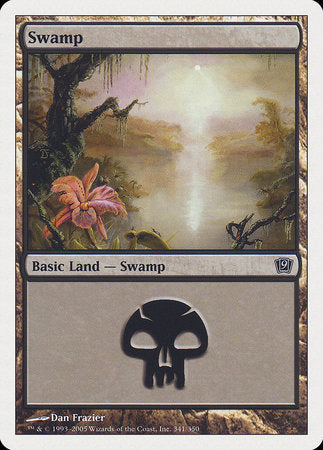 Swamp (341) [Ninth Edition] | Dumpster Cat Games