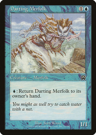 Darting Merfolk [Mercadian Masques] | Dumpster Cat Games