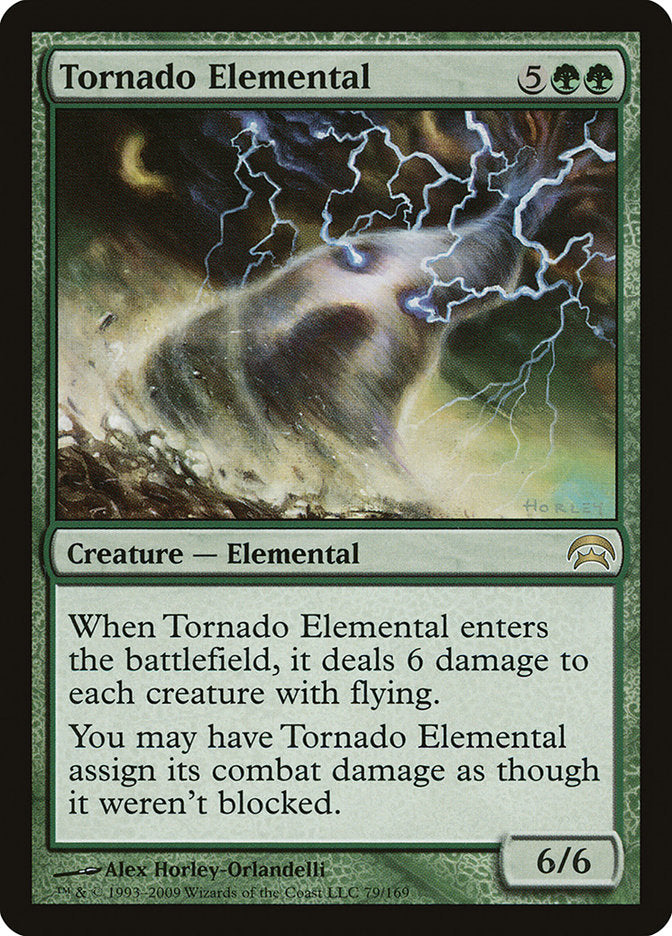 Tornado Elemental [Planechase] | Dumpster Cat Games