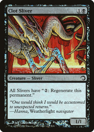 Clot Sliver [Premium Deck Series: Slivers] | Dumpster Cat Games