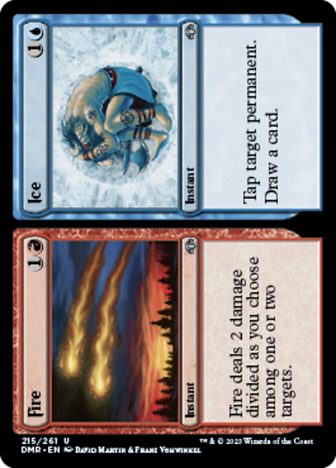 Fire // Ice [Dominaria Remastered] | Dumpster Cat Games