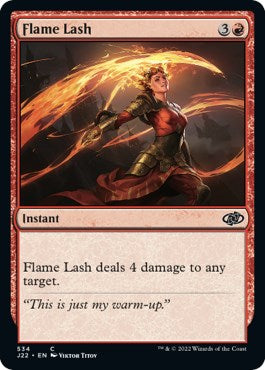 Flame Lash [Jumpstart 2022] | Dumpster Cat Games