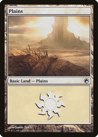 Plains (231) [Scars of Mirrodin] | Dumpster Cat Games