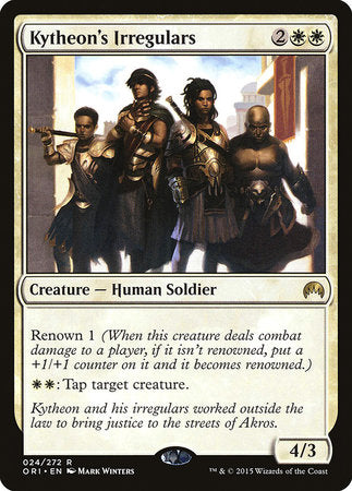 Kytheon's Irregulars [Magic Origins] | Dumpster Cat Games