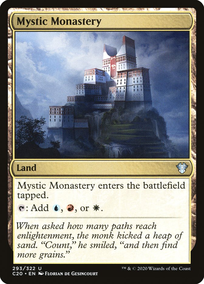 Mystic Monastery [Commander 2020] | Dumpster Cat Games