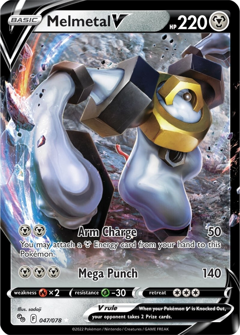 Melmetal V (047/078) [Pokémon GO] | Dumpster Cat Games