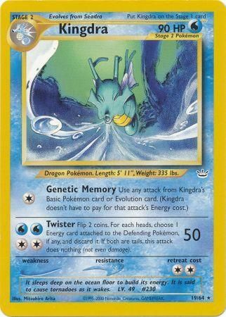 Kingdra (19/64) [Neo Revelation Unlimited] | Dumpster Cat Games