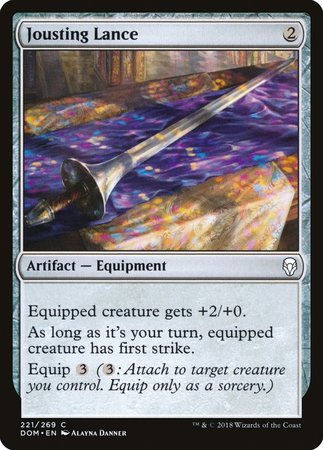 Jousting Lance [Dominaria] | Dumpster Cat Games