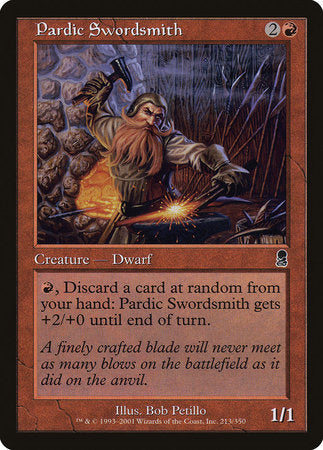 Pardic Swordsmith [Odyssey] | Dumpster Cat Games