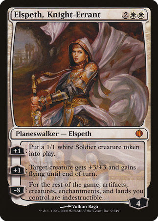 Elspeth, Knight-Errant [Shards of Alara] | Dumpster Cat Games