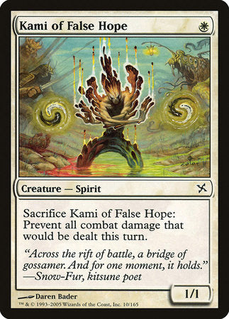 Kami of False Hope [Betrayers of Kamigawa] | Dumpster Cat Games