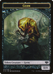 Germ // Zombie (016/036) Double-sided Token [Commander 2014 Tokens] | Dumpster Cat Games