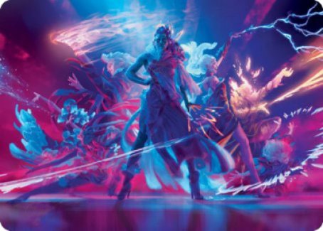 Prismari Command Art Card [Strixhaven: School of Mages Art Series] | Dumpster Cat Games