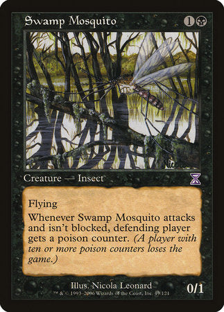Swamp Mosquito [Time Spiral Timeshifted] | Dumpster Cat Games