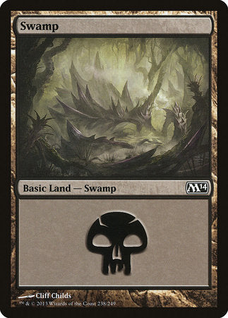 Swamp (238) [Magic 2014] | Dumpster Cat Games