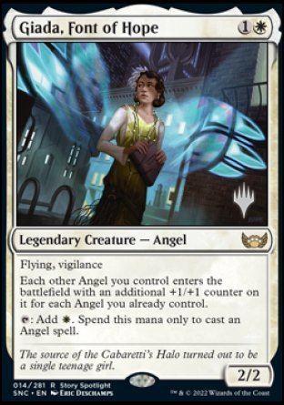 Giada, Font of Hope (Promo Pack) [Streets of New Capenna Promos] | Dumpster Cat Games