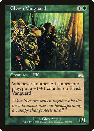Elvish Vanguard [Onslaught] | Dumpster Cat Games