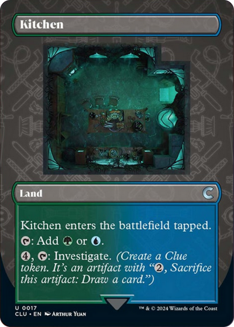 Kitchen (Borderless) [Ravnica: Clue Edition] | Dumpster Cat Games