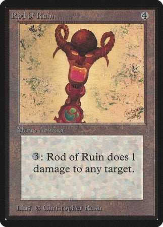Rod of Ruin [Limited Edition Beta] | Dumpster Cat Games